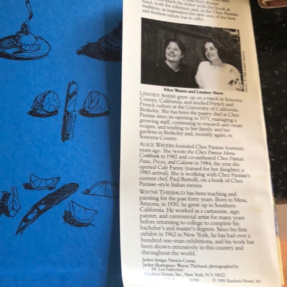 Alice Waters Chez Panisse Cookbooks 1st Editions Set of 3 - Picture 16 of 16